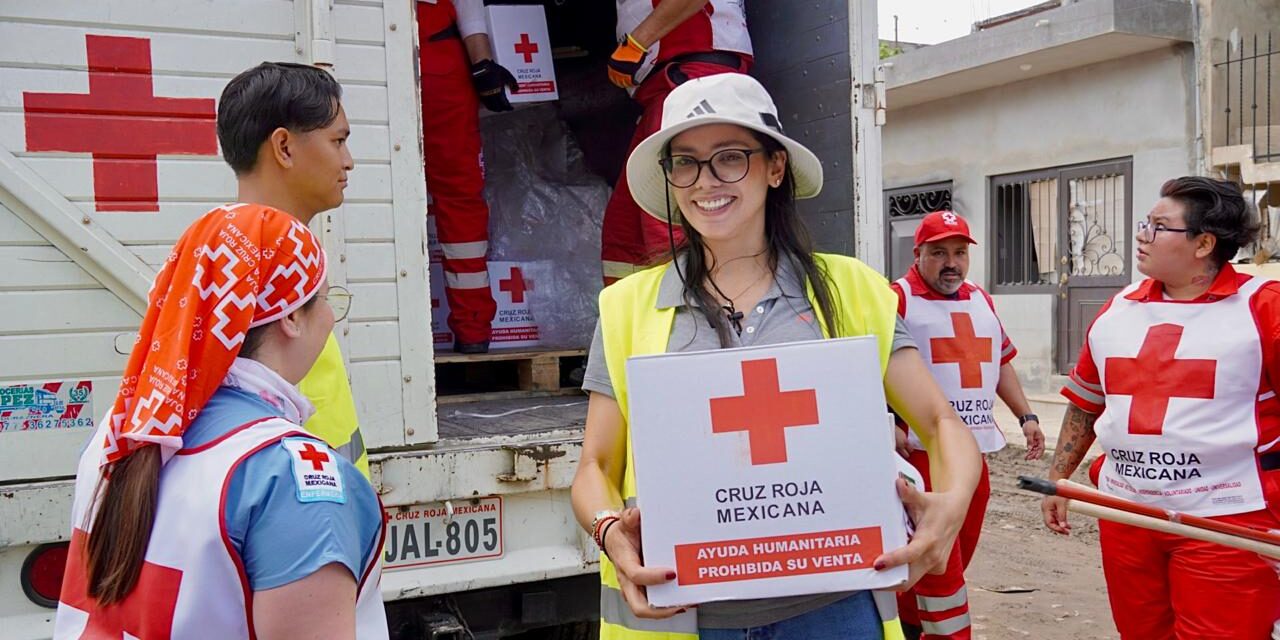 Unen esfuerzos DIF Vallarta, Jalisco y Cruz Roja en atención a damnificados