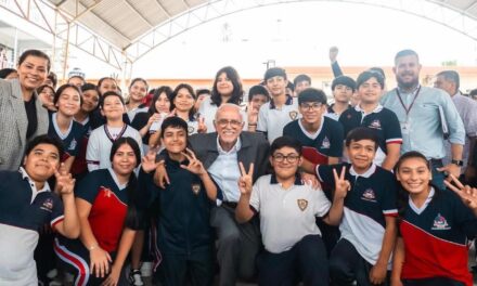 Inician trabajos de demolición en la Secundaria “Esteban Baca Calderón”, durante más de 70 años no había sido renovada
