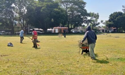 Rehabilitación y mantenimiento de espacios deportivos en Coapan