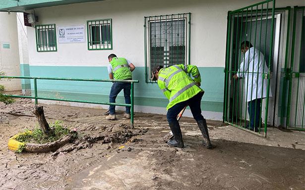 El IMSS refuerza acciones para garantizar la atención médica en estados afectados por tormenta tropical Raymond