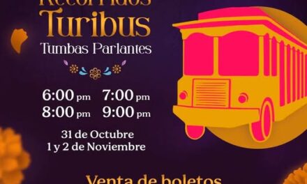El Turibús Tepic te lleva directo al corazón del Festival de las Almas Eternas
