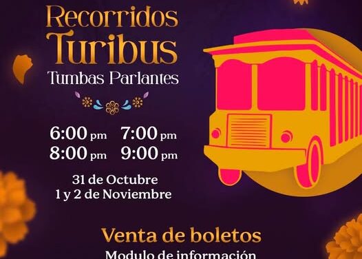 El Turibús Tepic te lleva directo al corazón del Festival de las Almas Eternas