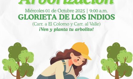 Jornada de Arborización llegará a la Glorieta de los Indios