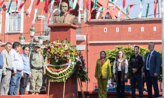 Poder Judicial participa en conmemoración del natalicio de Francisco I. Madero