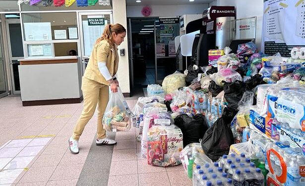 Envía IMSS Zacatecas una tonelada de víveres a estados afectados por lluvias