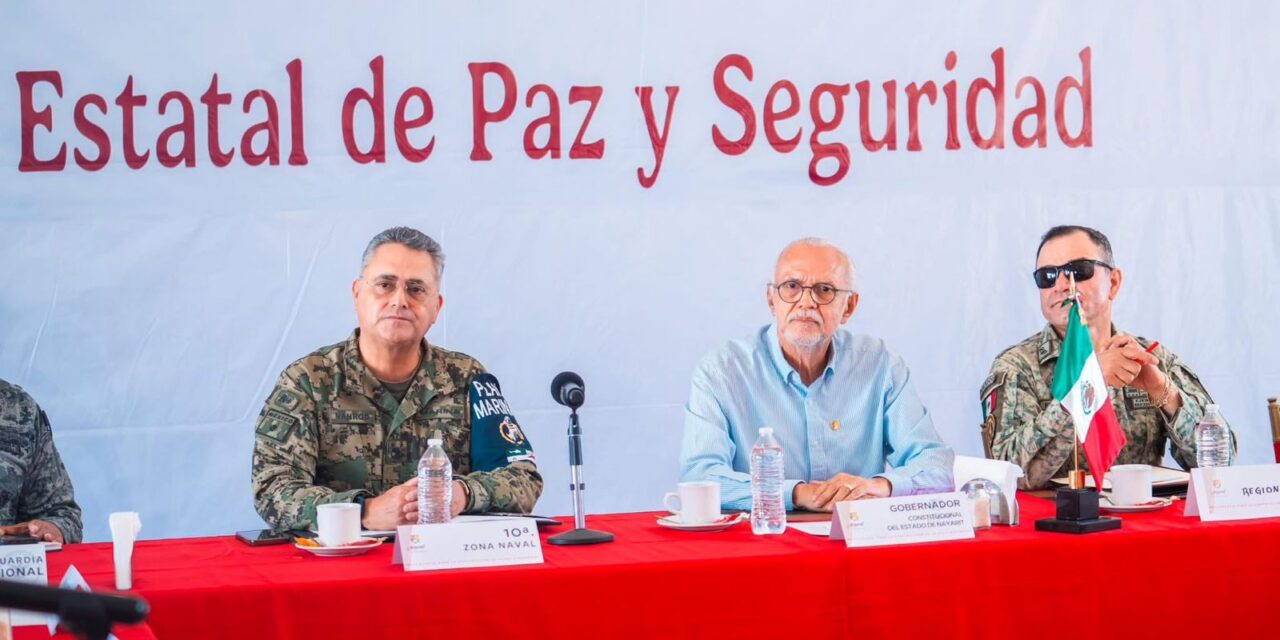 Desde San Andrés Milpillas, el gobernador reafirma su compromiso con la tranquilidad de las familias nayaritas