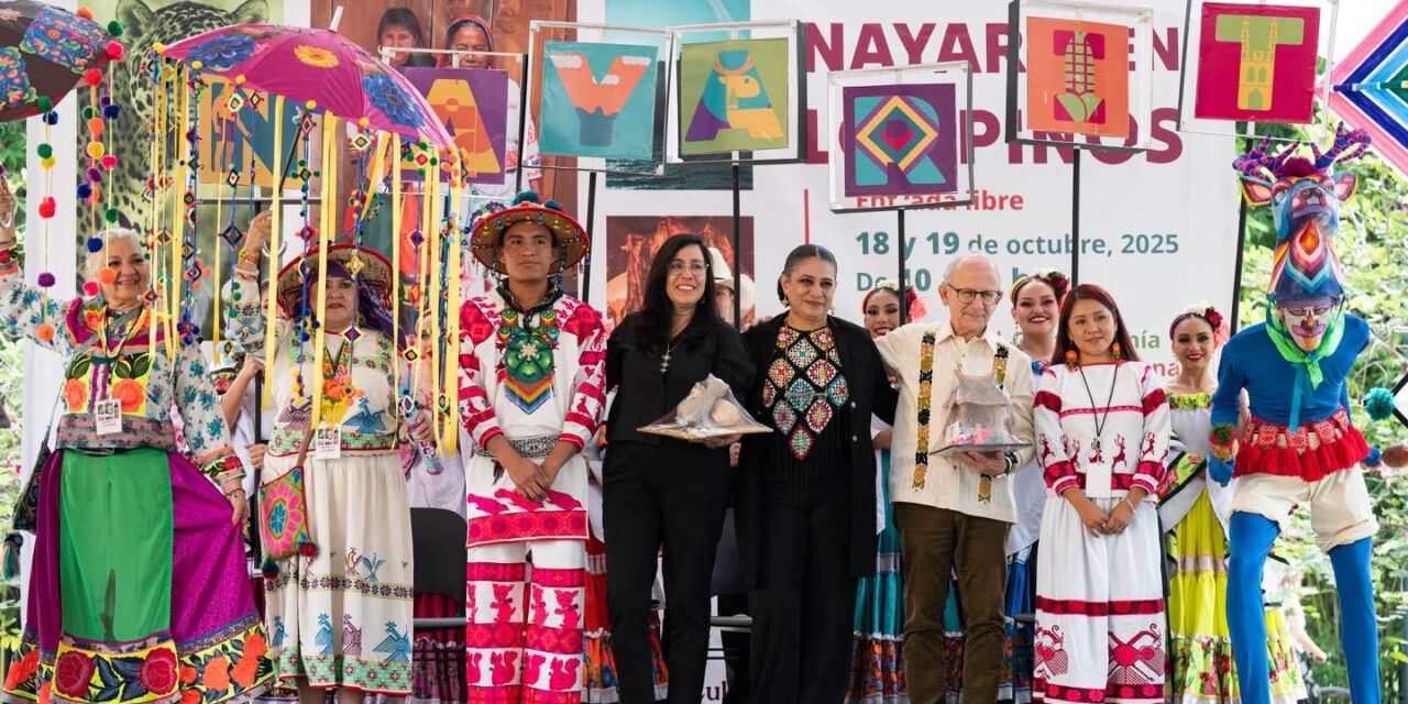 Inicia el Festival Nayarit en Los Pinos