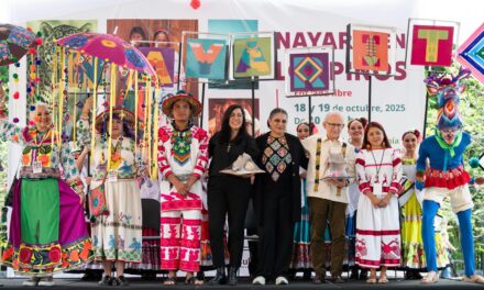 Inicia el Festival Nayarit en Los Pinos