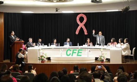 Energía que protege vidas: CFE y el IMSS se visten de rosa en el mes de sensibilización sobre el Cáncer de Mama