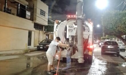Jumapam lleva acabo acciones por un mejor Mazatlán, en la Col. Centro e Infonavit Playas