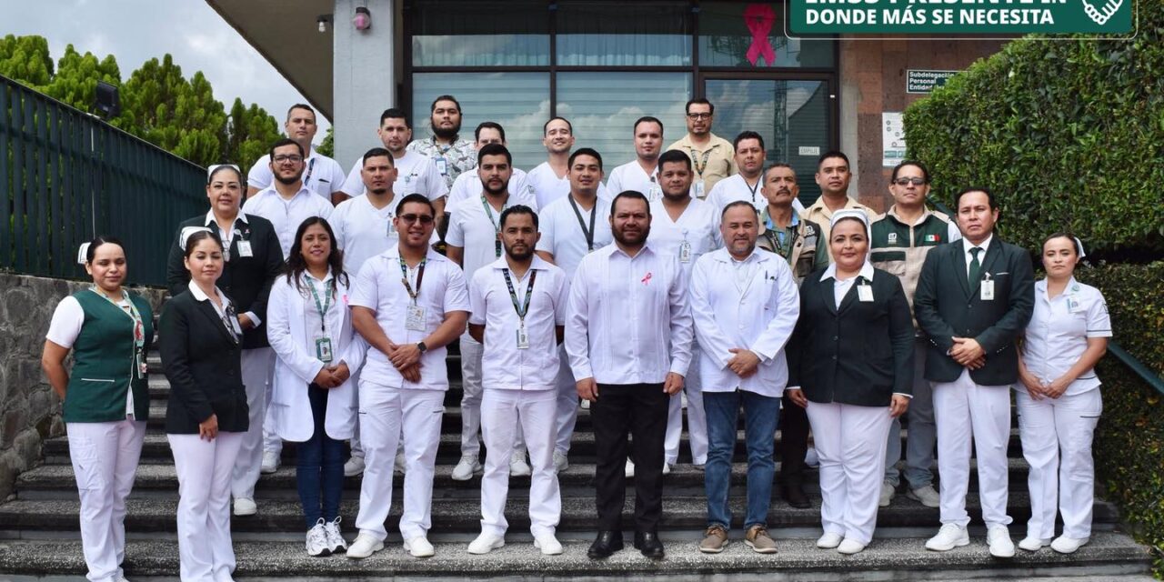 Brigada del IMSS Nayarit brinda apoyo a damnificados por lluvias en Veracruz