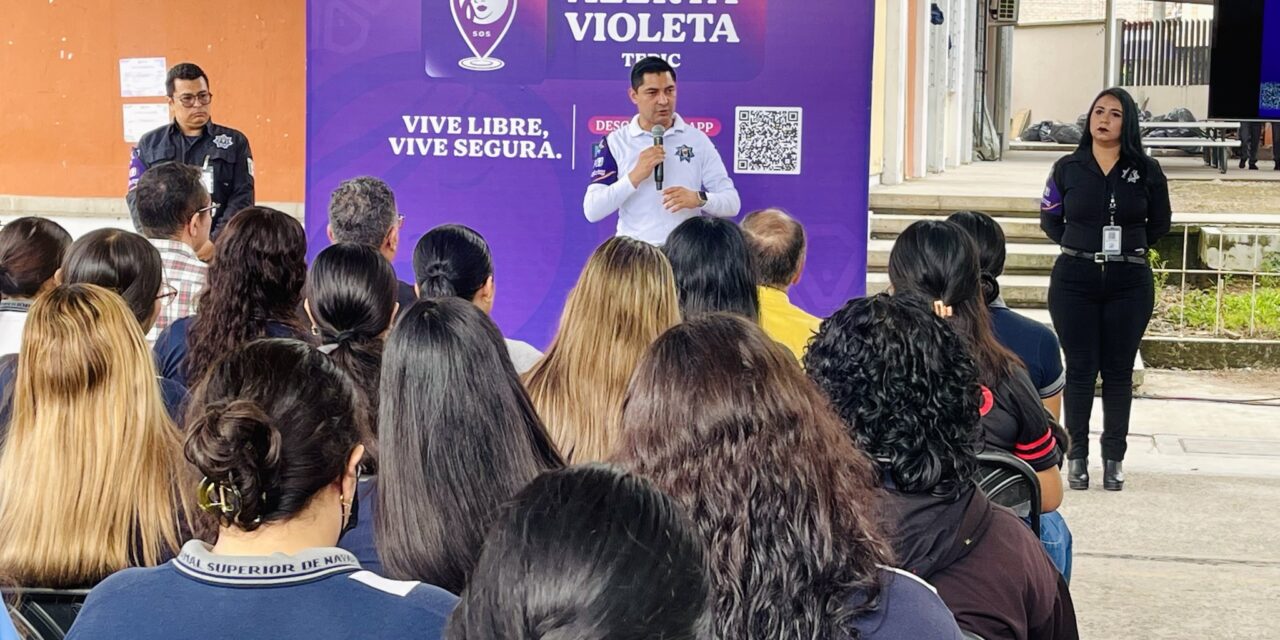 Seguridad Pública de Tepic refuerza acciones para prevenir la violencia de género