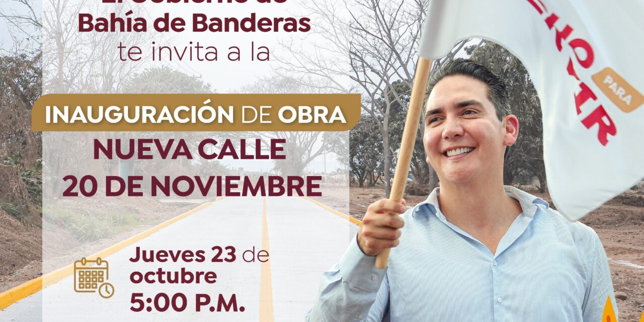 Inaguración de obra Bahía de Banderas