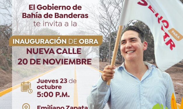 Inaguración de obra Bahía de Banderas