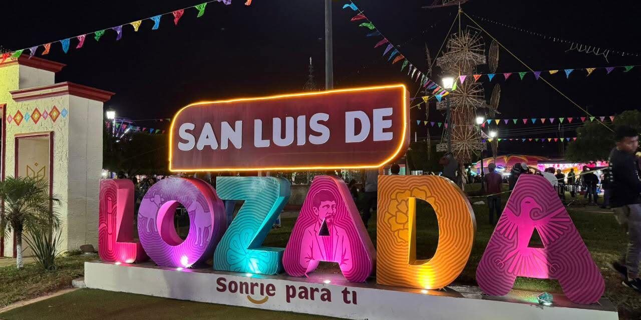 Inaugura Geraldine Ponce las Maxiletras de San Luis de Lozada