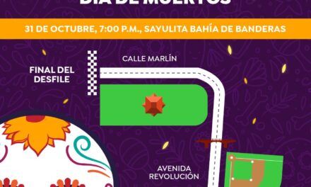 Conoce la ruta del desfile del Festival Internacional del Día de Muertos en Sayulita