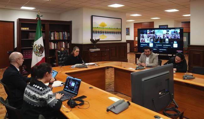 Gobierno de México respalda a comunidades afectadas por lluvias; más de 90 mil familias recibieron primer apoyo: Presidenta