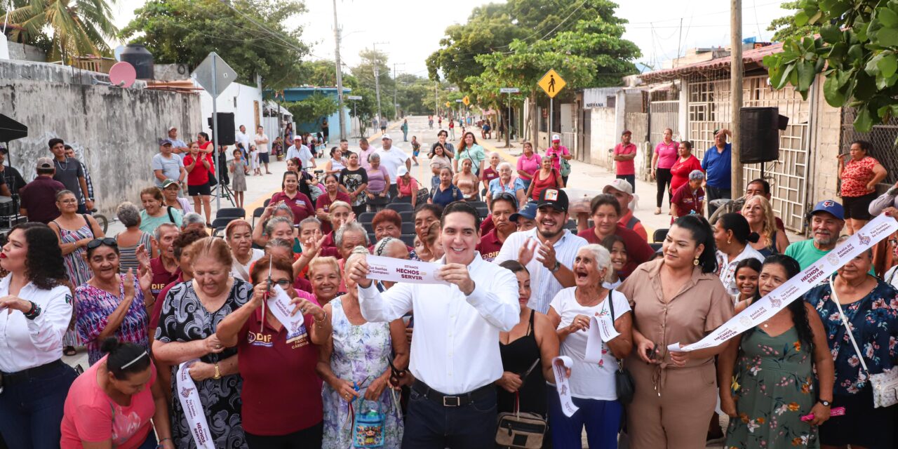 Héctor Santana entrega nueva obra en Santa Fe y reafirma su compromiso con el desarrollo de Bahía de Banderas