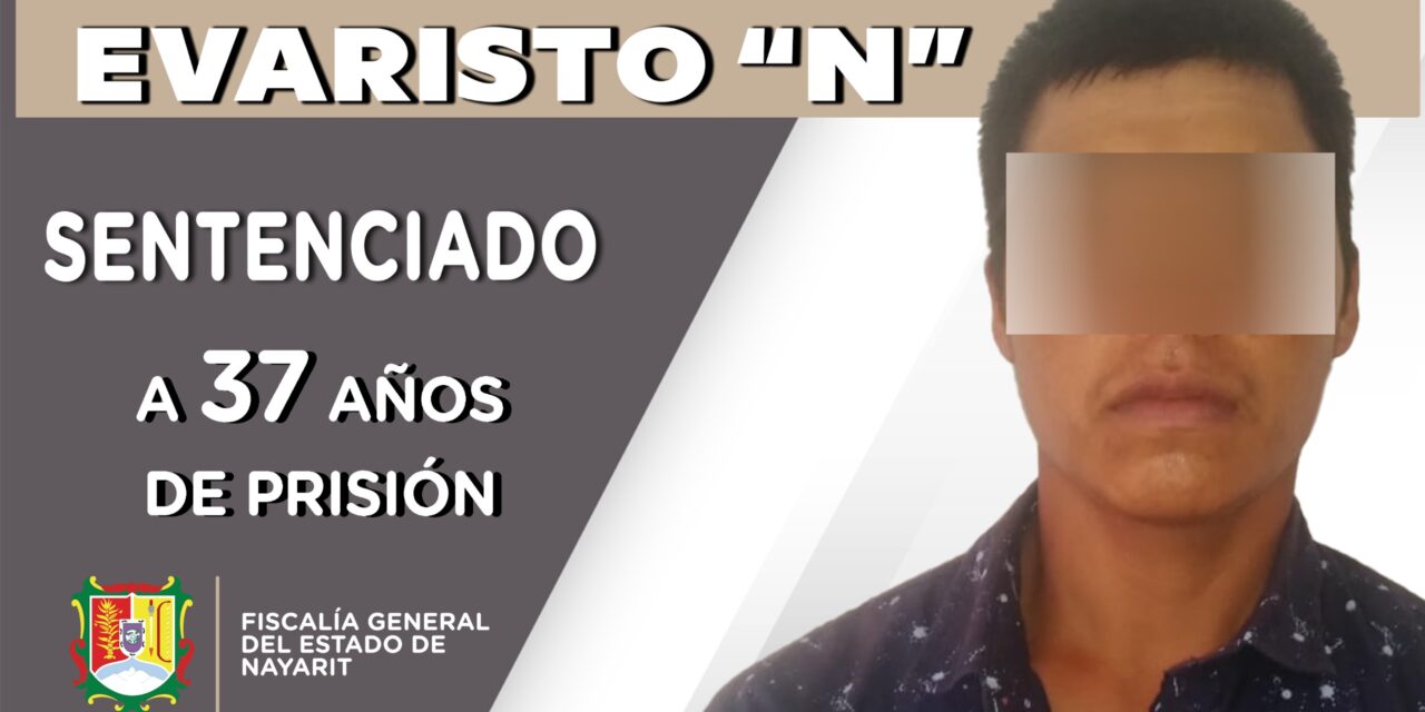 📢 #Boletín | SENTENCIADO A 37 AÑOS DE PRISIÓN POR HOMICIDIO CALIFICADO Y LESIONES CALIFICADAS