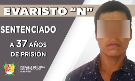 📢 #Boletín | SENTENCIADO A 37 AÑOS DE PRISIÓN POR HOMICIDIO CALIFICADO Y LESIONES CALIFICADAS