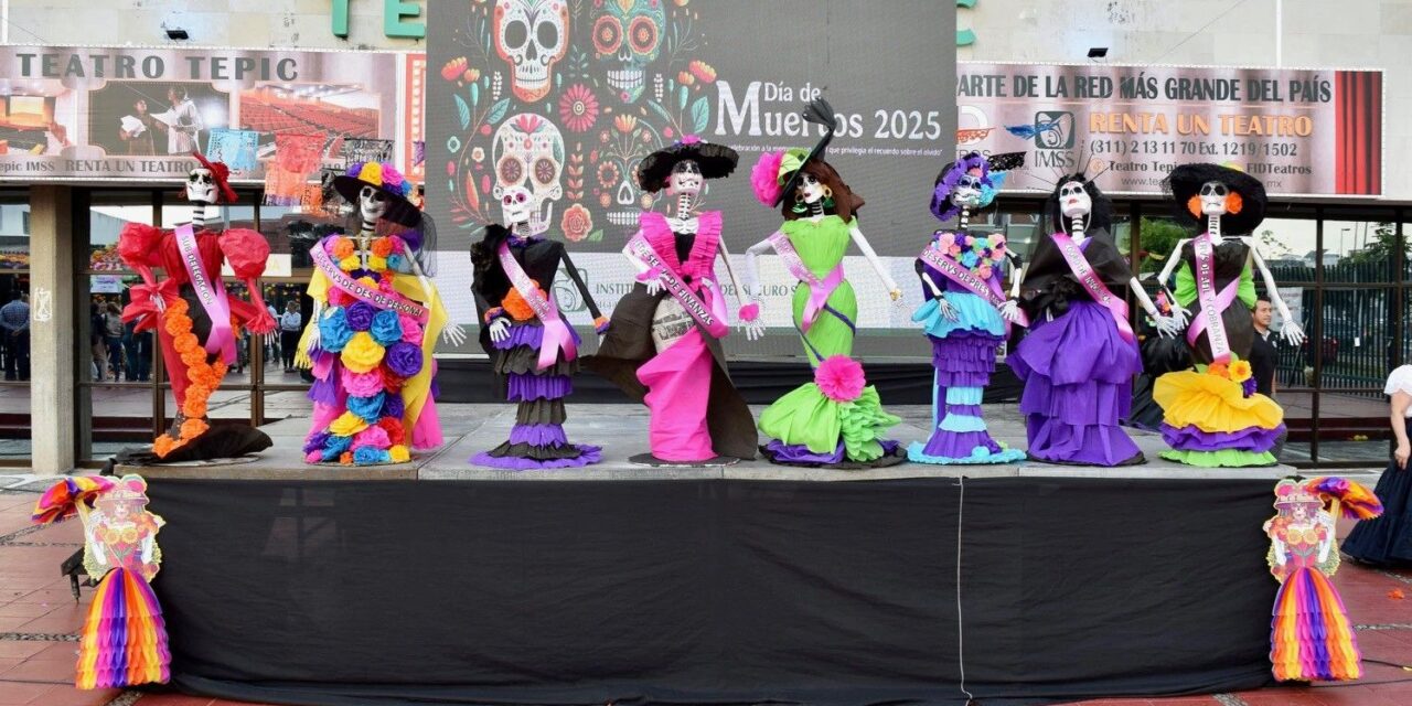 Fomenta IMSS Nayarit tradiciones mexicanas con concurso de altares del Día de Muertos