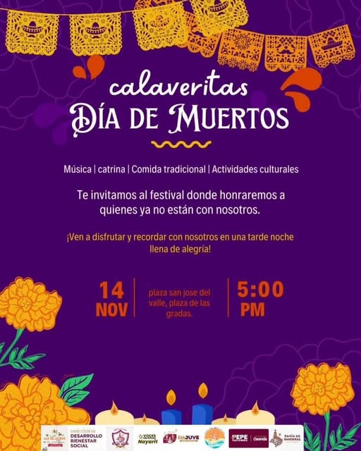 ¡Celebremos juntos el Día de Muertos!