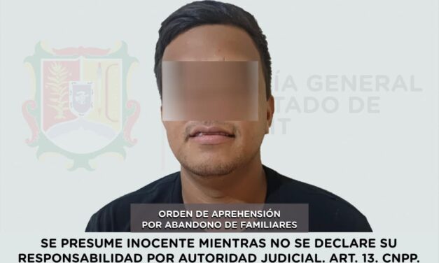 📢 #Boletín | APREHENDIDO EN TUXPAN POR ABANDONO DE FAMILIARES