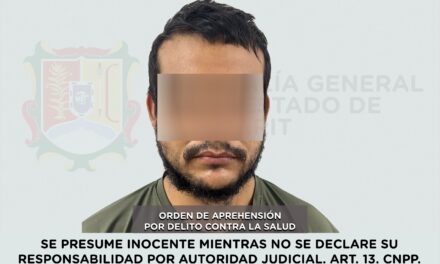 CAPTURADO POR POSESIÓN DE PSICOTRÓPICOS Y ESTUPEFACIENTES