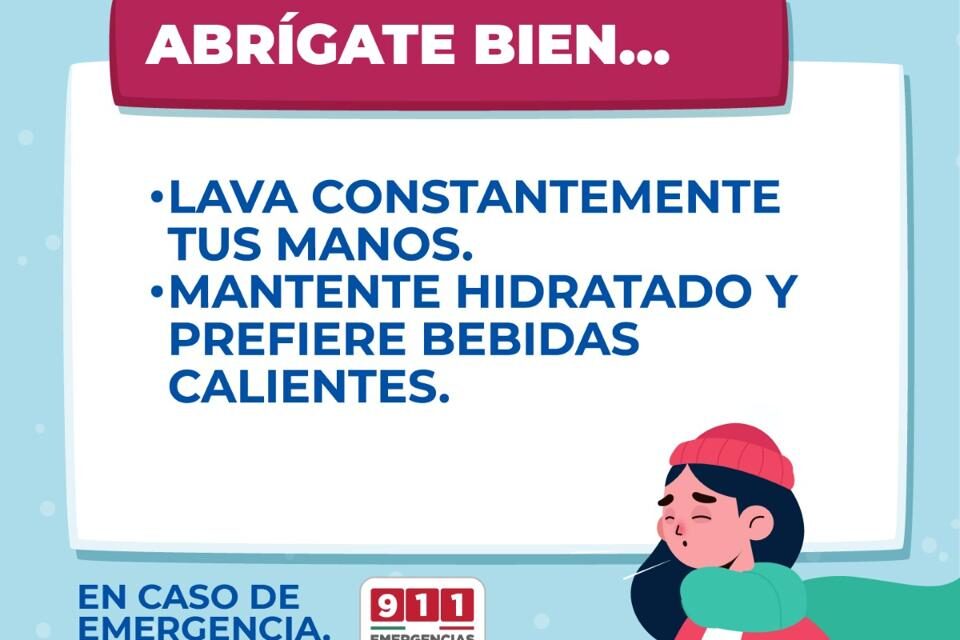 MEDIDAS PREVENTIVAS PARA CUIDARTE DEL FRÍO ESTA TEMPORADA