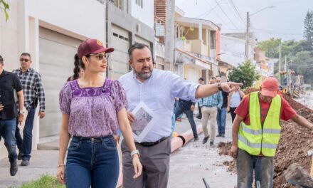 GERALDINE PONCE SUPERVISA OBRAS DE REHABILITACIÓN EN CIUDAD DEL VALLE