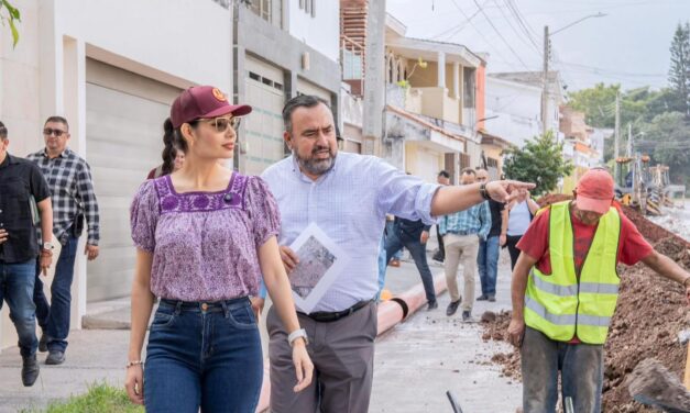 GERALDINE PONCE SUPERVISA OBRAS DE REHABILITACIÓN EN CIUDAD DEL VALLE