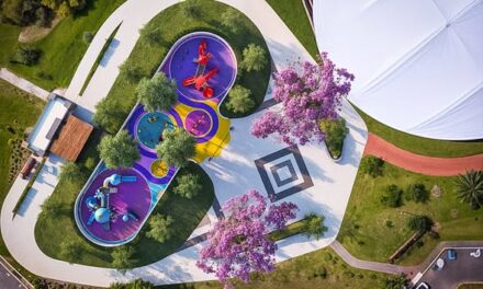 Presentan avance del nuevo parque de diversiones de Tepic