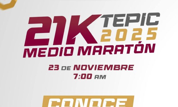 RUTAS DEL MEDIO MARATÓN 21K TEPIC 2025