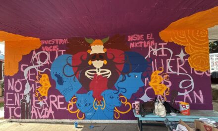JÓVENES INAUGURAN MURAL “NUESTRAS VOCES DESDE MICTLÁN” EN MAZATLÁN