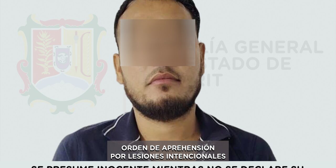 EJECUTA FGEN ORDEN DE APREHENSIÓN POR LESIONES INTENCIONALES
