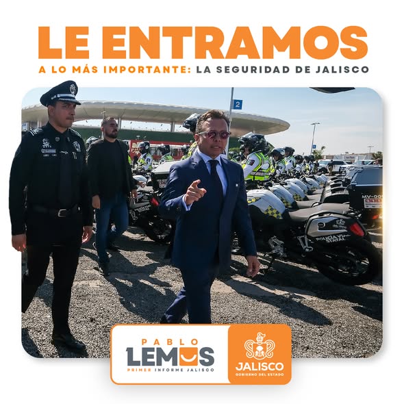 Se fortalece la seguridad en Jalisco con visión y compromiso