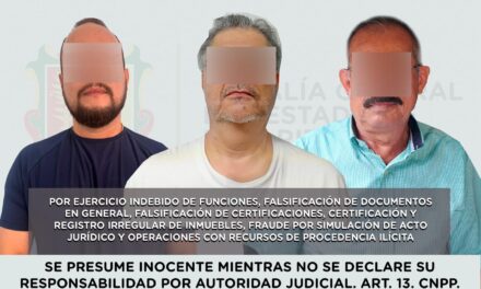Imponen prisión preventiva a tres imputados por delitos de corrupción y falsificación