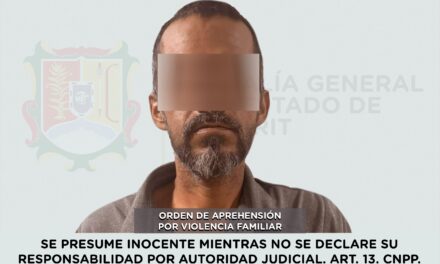 DETENIDO PROBABLE RESPONSABLE DE VIOLENCIA FAMILIAR
