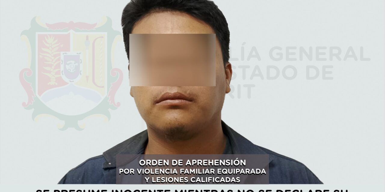 DETENIDO POR VIOLENCIA FAMILIAR EQUIPARADA Y LESIONES CALIFICADAS