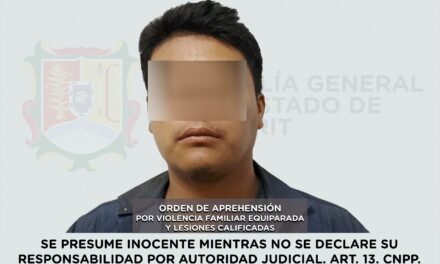 DETENIDO POR VIOLENCIA FAMILIAR EQUIPARADA Y LESIONES CALIFICADAS
