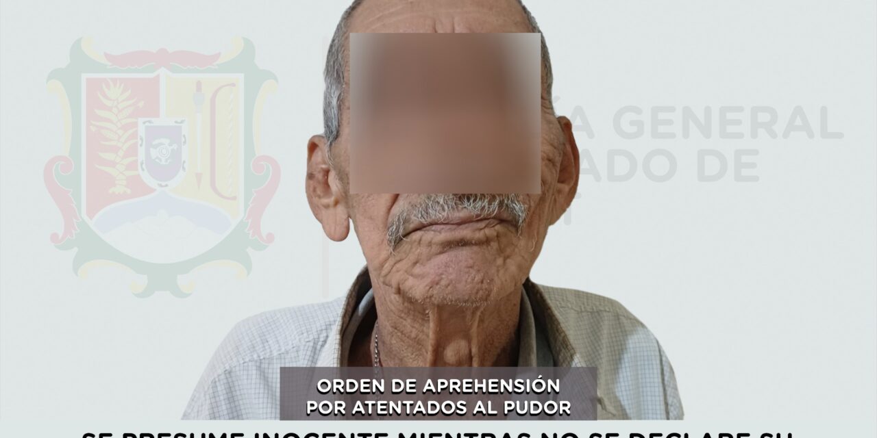 APREHENDIDO EN TUXPAN POR ATENTADOS AL PUDOR