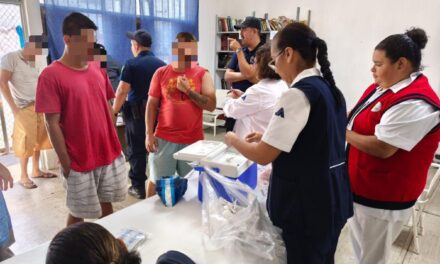 SSPC REALIZA CAMPAÑA DE SALUD EN EL CERESO DE BUCERÍAS