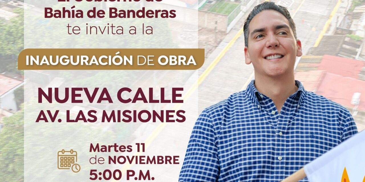 ¡NUEVA CALLE LAS MISIONES EN SAN VICENTE!