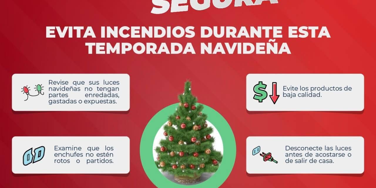 CELEBRA UNA NAVIDAD SEGURA Y SIN ACCIDENTES