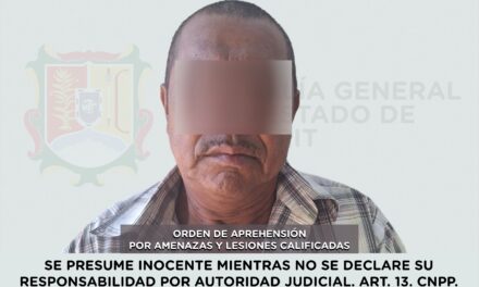 APREHENDIDO EN TECUALA POR AMENAZAS Y LESIONES CALIFICADAS