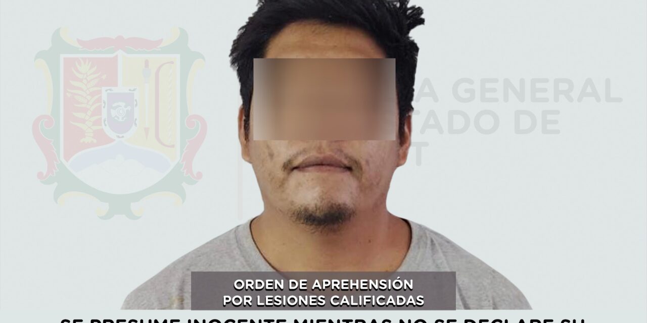 APREHENDIDO PRESUNTO RESPONSABLE DE LESIONES CALIFICADAS