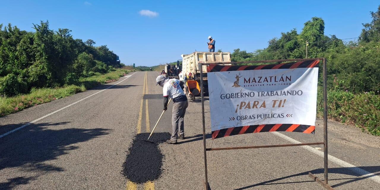 INICIAN JORNADA DE BACHEO EN CARRETERA HABAL–CERRITOS