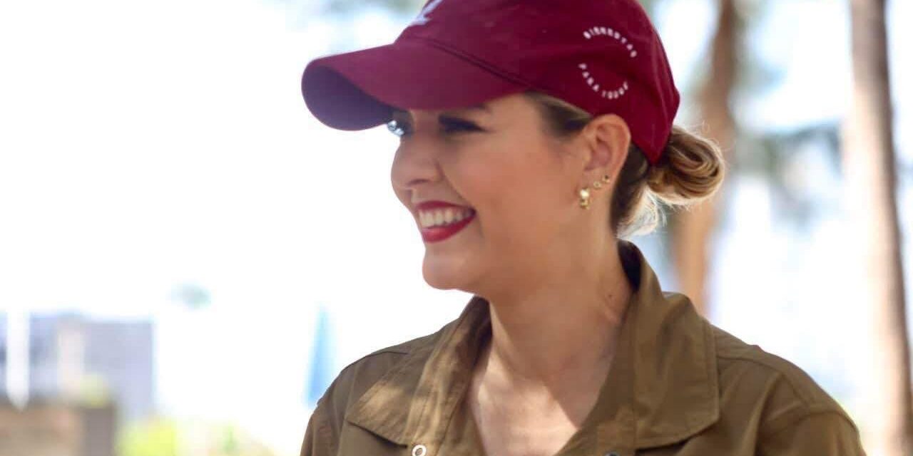 ESTRELLA PALACIOS SUPERVISA EL SENDERO DE PAZ