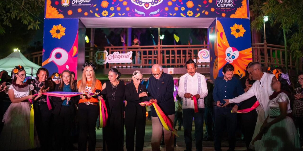 Nayarit celebra la tradición con la segunda edición de “Nayarit en Altares y Catrinas”