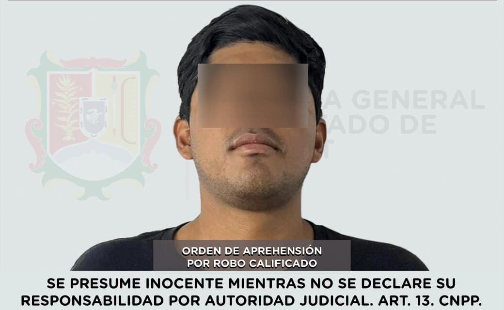 📢 #Boletín | DETENIDO PRESUNTO RESPONSABLE DE ROBO CALIFICADO